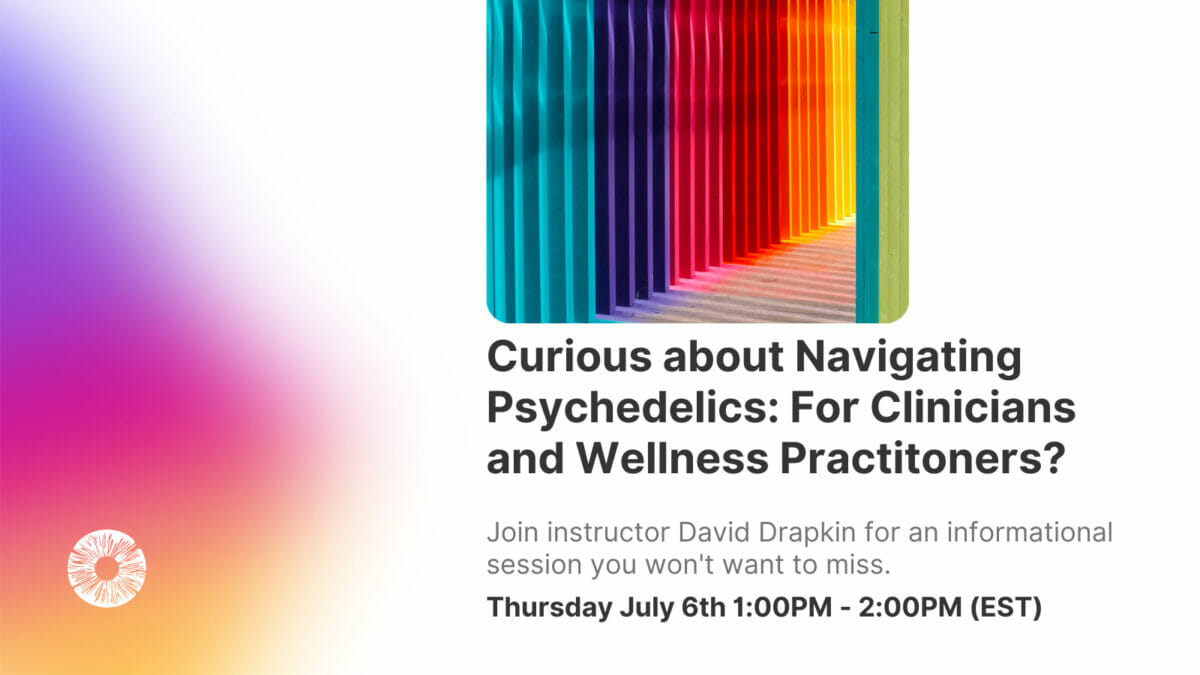 Navigating Psychedelics for Clinicians and Wellness Practitioners – Informational Session