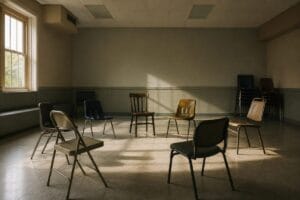 Diversion Room in Community Center - GPT generated.